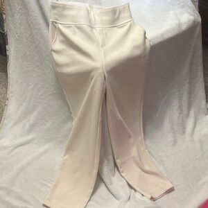 Zenana Outfitters Cream Straight Leg Pants